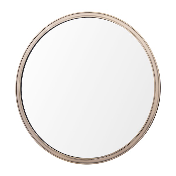 (image for) Laura Ashley Harrington Mirror Antique Brass and Mirror 60cm